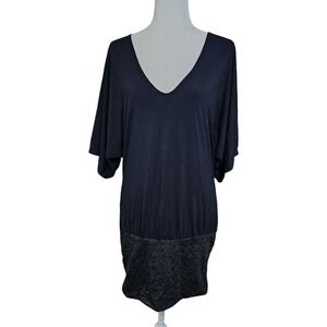 NEW Beach Bunny Look At Me Now Mini‎ Dress Sz M Swim Cover Up Black Sequins NWT